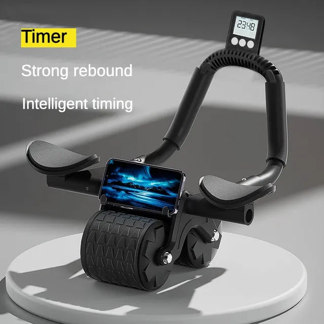 Abdominal Muscles Fitness Wheel With Timer