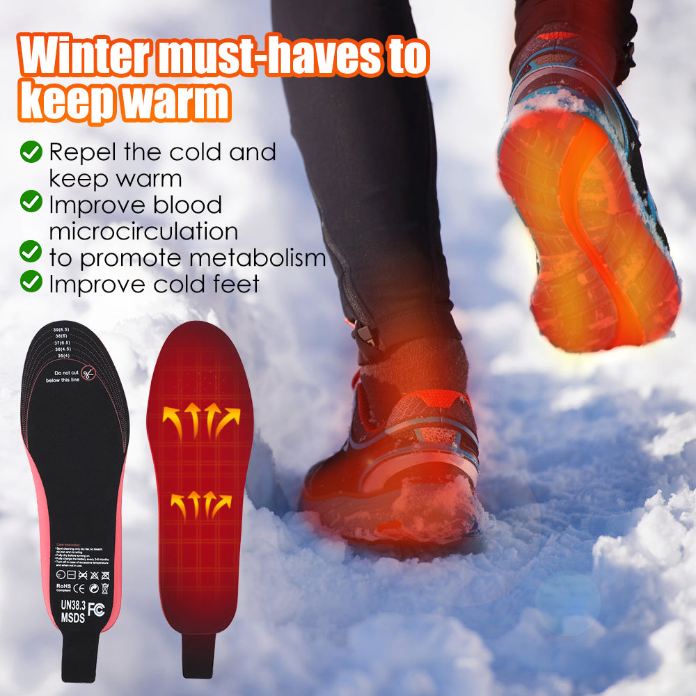 Heated Insoles, Rechargeable Heated Insoles , Heated Insoles for Boots , Heated Shoe Inserts, Electric Insoles