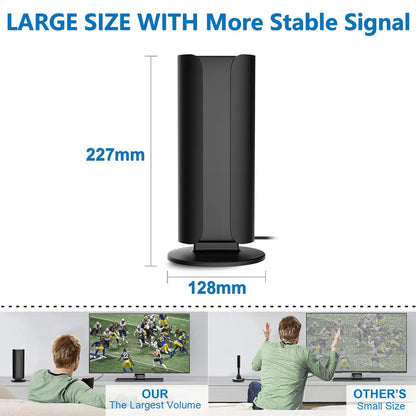 Get HDTV Channels with the 2023 Edition Premium HDTV Amplified Indoor Antenna