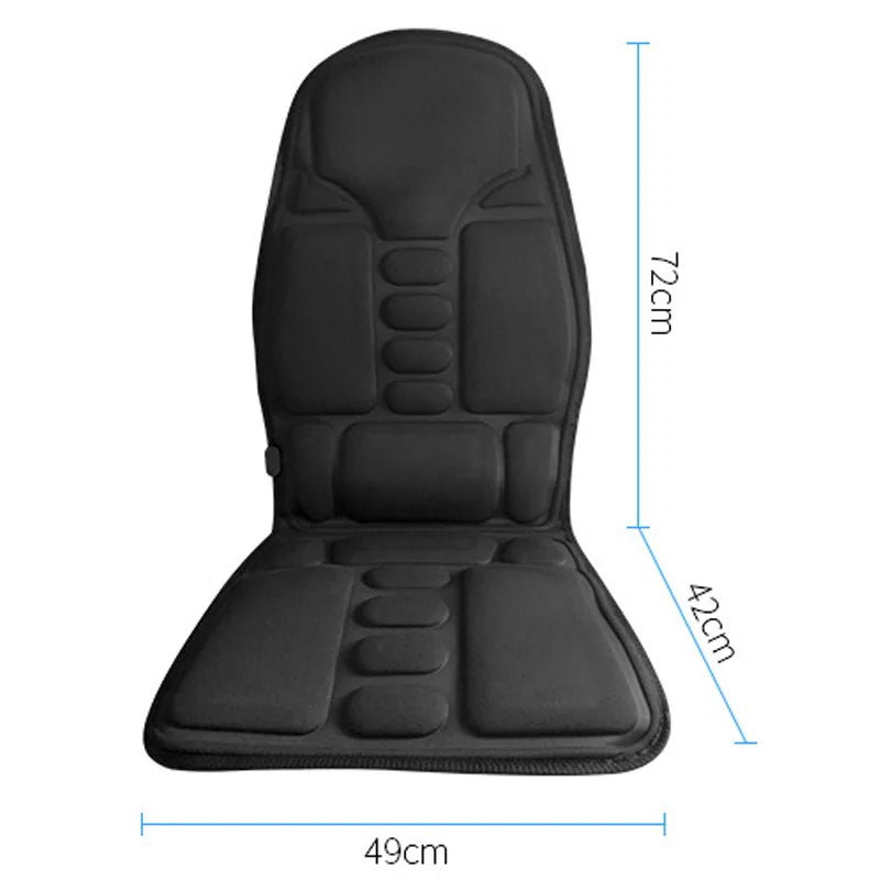 Chair And Car Seat Massage Cushion Pad With Heat